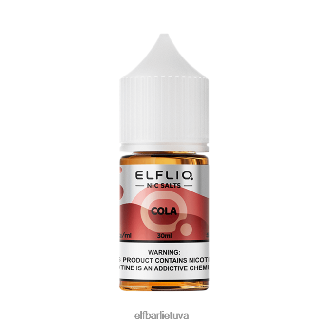 ELFBAR ELFLIQ Nic druskos 30ml Kola BV2H2D15 Elf Bar Lietuva