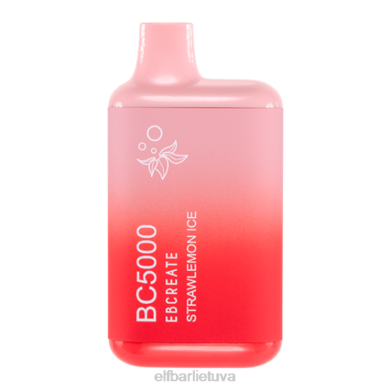ELFBAR Strawlemon ice bc5000 vartotojas - 40mg - vienas R4XT51