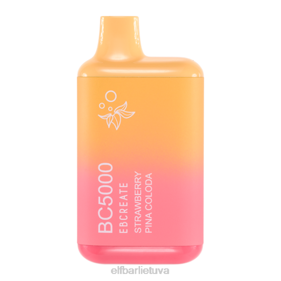 ELFBAR braškių pina colada bc5000 vartotojas – vienvietis R4XT43