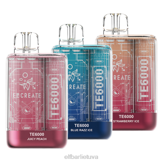 ELFBAR eb te6000 mėginių ėmimo pakuotės vartotojas - 40mg R4XT52