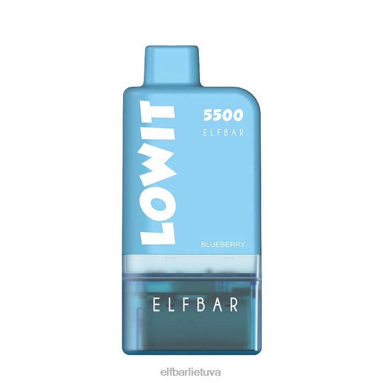 ELFBAR užpildytas pod rinkinys lowit 5500 2%nic braškių ledų 6FJ44125