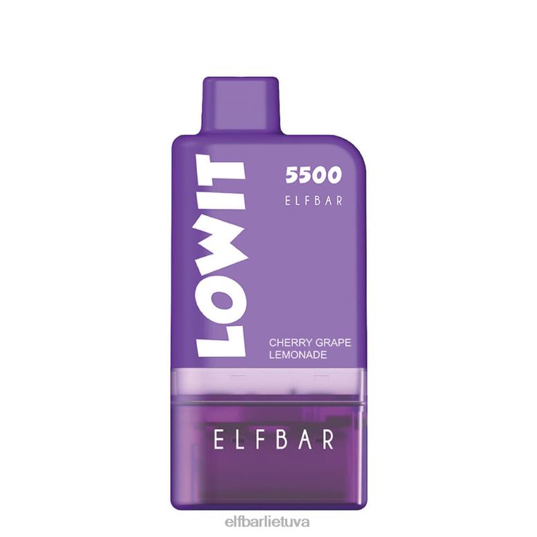 ELFBAR užpildytas pod rinkinys lowit 5500 2%nic mėtų 6FJ44127