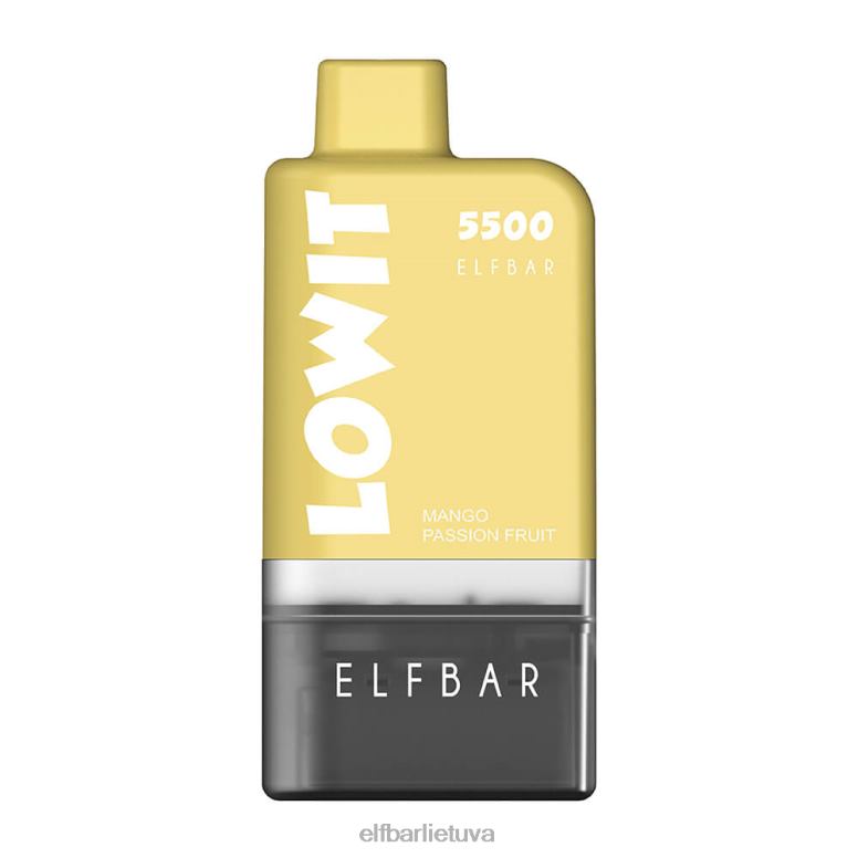 ELFBAR užpildytas pod rinkinys lowit 5500 2%nic mišrios uogos 6FJ44129