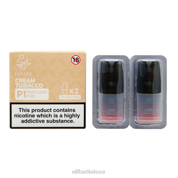 elfbar mate 500 p1 užpildytų ankščių - 20 mg (2 pakuotės) 24L2143 bananas