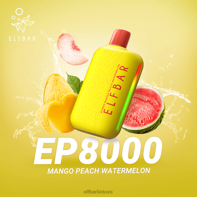 mango persikų arbūzas
