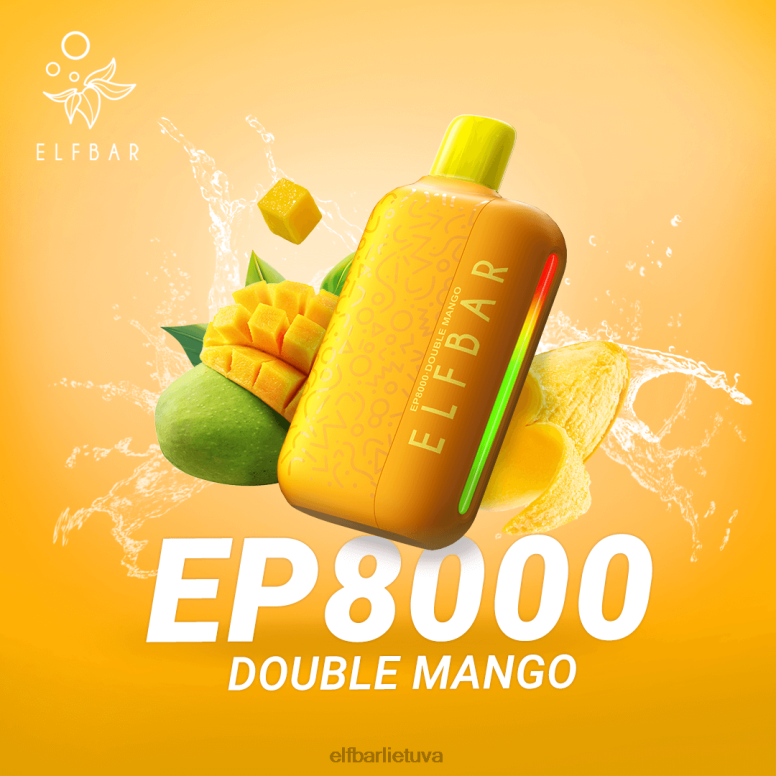 ELFBAR vienkartiniai vape nauji ep8000 pūstukai mango persikų arbūzas 6FJ4471
