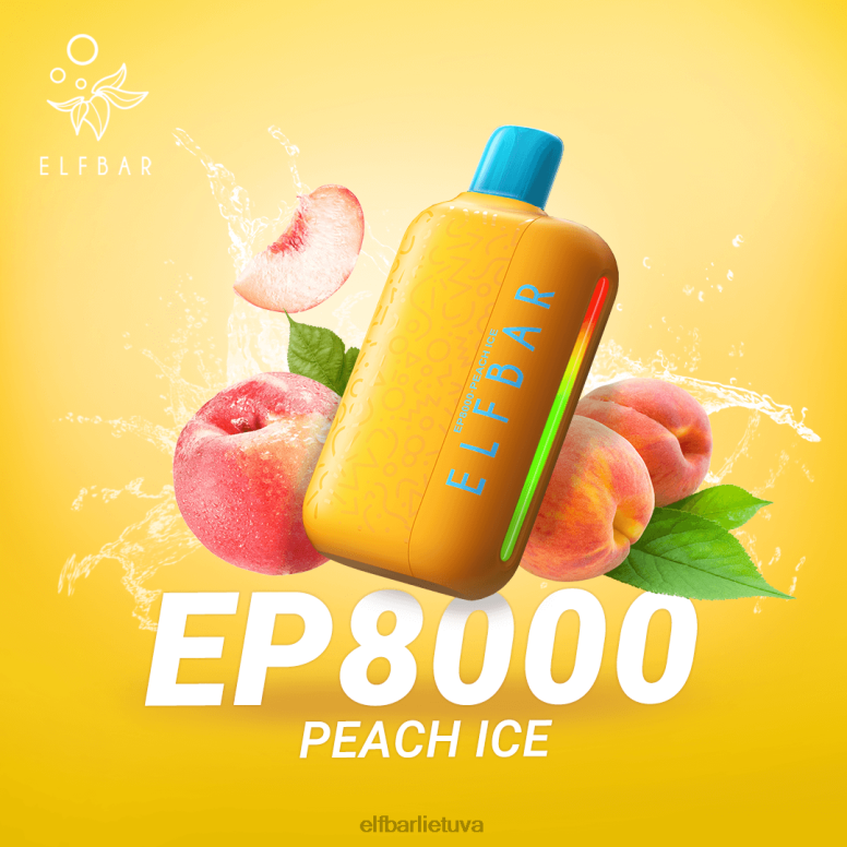 ELFBAR vienkartiniai vape nauji ep8000 pūstukai mango persikų arbūzas 6FJ4471