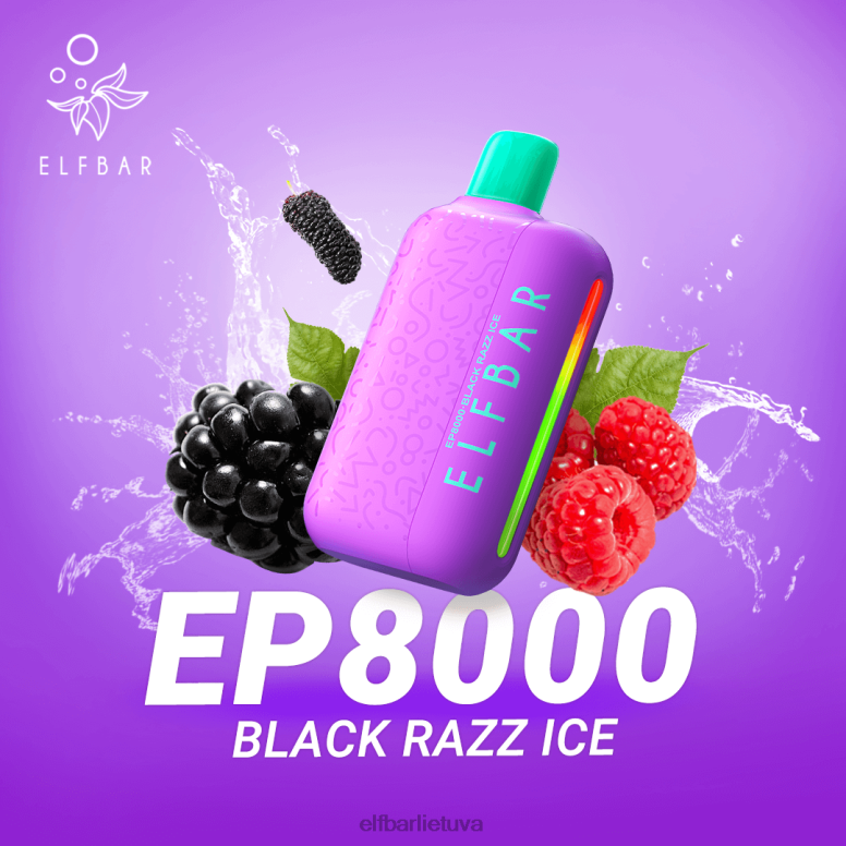 ELFBAR vienkartiniai vape nauji ep8000 pūstukai mango persikų arbūzas 6FJ4471