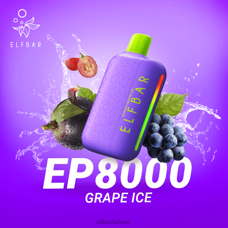 ELFBAR vienkartiniai vape nauji ep8000 pūstukai vyšnių persikų limonadas 6FJ4458
